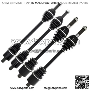 Front Rear CV Axle Kit for Polaris Ranger 570 Crew 1336966 1334361