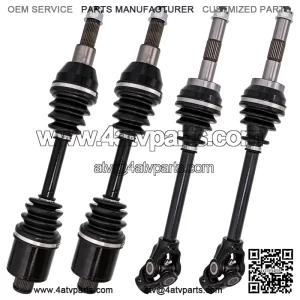 Front & Rear Left Right Axle Kit for Polaris Sportsman 335 400 500