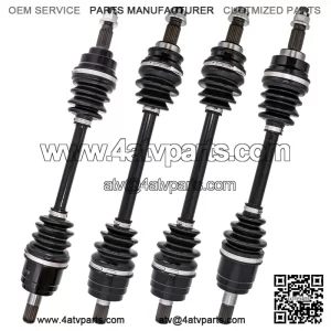 Front & Rear Left Right Axle Kit for Honda Rincon TRX650 TRX680