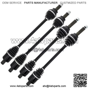 Front Rear CV Axle Kit for Polaris 2022 Ranger 1000 EPS 1337241 1337121