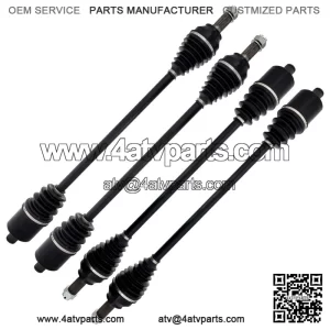 Front Rear CV Axle Kit for Polaris RZR XP Turbo S Velocity 1334315 2207752