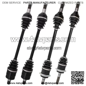 Complete Front & Rear CV Axle Kit for Can-Am Commander 800R 1000 Max 1000
