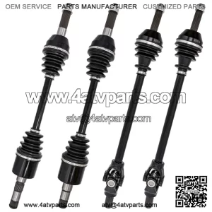 Front & Rear Left Right Axle Combo Kit for Polaris Ranger 500 1380230