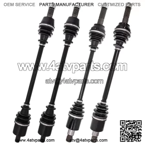 Complete F&R CV Axle Driveshaft Assembly Kit for Polaris RZR 4 RZR S 800