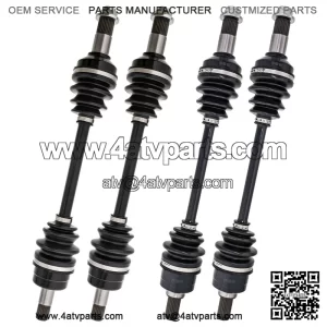 Complete Front Rear CV Axle Set for 2014-2015 Yamaha Grizzly 700