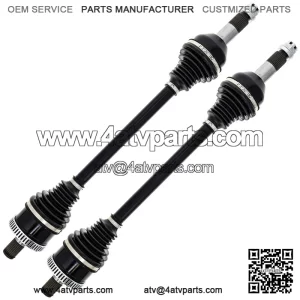 Rear CV Axle Half Drive Shaft for Can-Am Maverick Sport Max 1000R 2 Pack