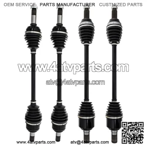 Front Rear CV Axle Kit for Yamaha Wolverine RMAX4 1000 B4J-2518F-00-00