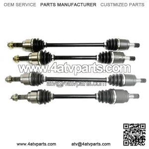 Set of CV Axles for Honda Big Red 700 2009-2013 UTV