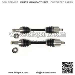 Set of Rear Axles & Wheel Bearings for Arctic Cat Wildcat Trail 700 14-20