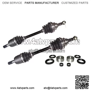 Front Axles with Bearing Kits for Honda Foreman, Rincon & Rubicon 500/680