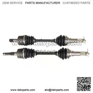 Pair of Front Axles for Yamaha Grizzly 660 4x4 2002