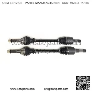 Pair of Rear Axles for Polaris Ranger 500 700 800, 2204857 2204858