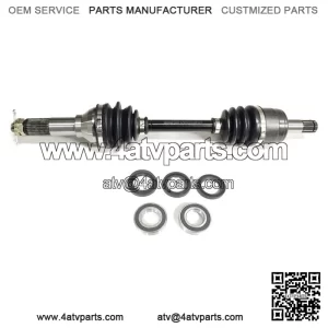 Front CV Axle & Wheel Bearing Kit for Yamaha Kodiak 400 2000-2002