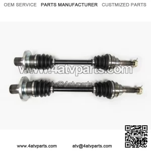 Pair of Rear Axles for Suzuki King Quad 450, 500, 750 2007-2022