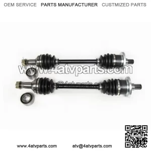 Set of Front Axles & Bearings for Arctic Cat 450 500 550 650 700 1000