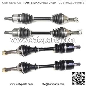 CV Axle Set for Kawasaki Brute Force 750i 2008-2011, Front & Rear