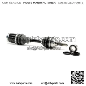 Front Right Axle & Bearing Kit for Arctic Cat 300 400 454 500 98-01