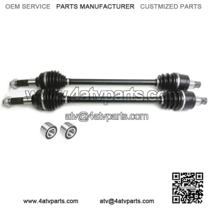 Set of Front Axles & Bearings for Kawasaki Mule Pro FX FXR FXT DX DTX