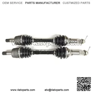 Pair of Front Axles for Yamaha Grizzly, Bruin, Kodiak, & Wolverine 4x4