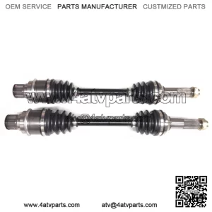 Pair of Rear Axles for Yamaha Grizzly 350 400 450 / Kodiak 400 450 4x4