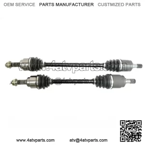 Pair of Rear CV Axles for Honda Big Red 700 2009-2013 UTV