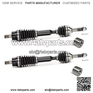 Axles Rear CV Axle Pair & Bearings for Kawasaki Brute Force 650i & 750i