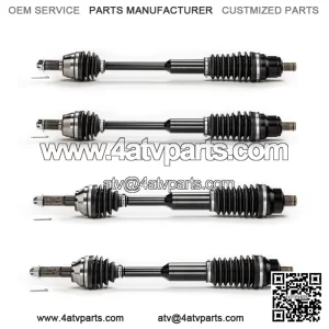 Axles CV Axle Set for Polaris Ranger XP 800 & Crew 800 2010-2014 UTV