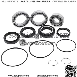 Cycle ATV - Rear Differential Bearing and Seal Kit fits Honda FourTrax 300 TRX300