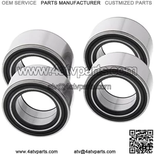 Cycle ATV Front & Rear Wheel Bearing x4 fits Polaris - Sportsman General RZR Razor Scrambler
