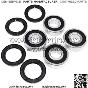 KAWASAKI KAF620 MULE 3010 44 ATV Bearings kit both sides Front Wheels 2001-2008