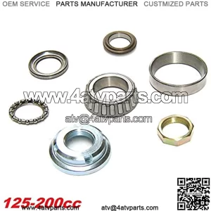 STEERING STEM HEAD BEARING SET 7 PIECE 80-150CC GY6 CHINESE SCOOTER MOPED ATV TAOTAO JONWAY BMS PEACE ROKETA ZNEN PEACE JMSTAR SUNL VIP BENZHOU BAJA JINLUN JCL BMS WOLF ETC.