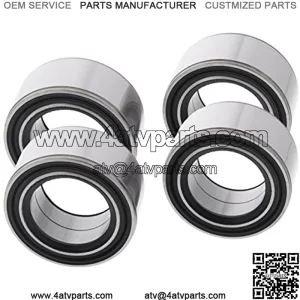 Cycle ATV Front & Rear Wheel Bearing x4 fits Polaris - Sportsman General RZR Razor Scrambler