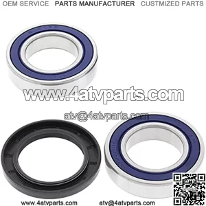 Y-ATV-RR-1002-2F3-4 Rear Axle Bearings and Seals Kit for Yamaha Blaster YFS200 1988-2002