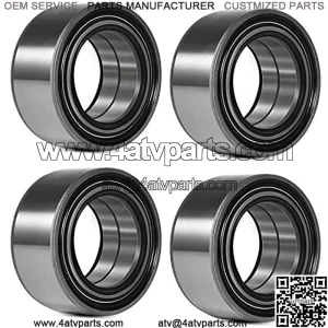 For 2011-2019 Polaris RZR XP 4 900 1000 Scrambler 850 Front & Rear Wheel Bearings 4PCS