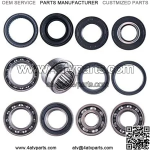replacement for Rear differential bearing & seal kit Honda TRX 350 400 Rancher 2000 2001 2002 2003 2004 2005 2006 2007