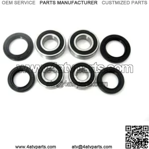 Both Front Wheel Bearings and Seals Kit YFM 350 Warrior 1987 to 2004