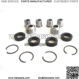S-ATV-A-ARM-1/2-1D4 X2-2 Complete Set of A Arm Bearings and Seals Kit for Suzuki LTZ400 LT-Z400 2003-2009