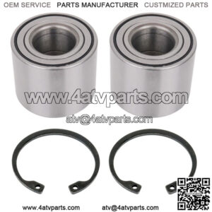 2 Shaft Suspension Knuckle Bearing Circlip for Kawasaki Mule 600 KAF400 B 05-15
