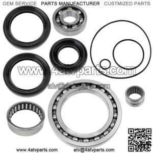 Rear Differential Bearing Seal Kit for Yamaha Rhino 660 YXR660F 4X4 2004 - 2007