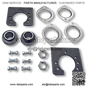 LIVE AXLE BEARING KIT (STANDARD BEARING) FOR 1?? AXLE, 2-HOLE FLANGETTES