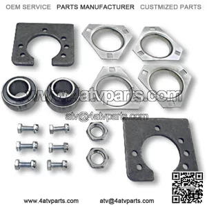 LIVE AXLE BEARING KIT (FREE SPINNING BEARING) FOR 1-1/4?? AXLE, 3-HOLE FLANGETTES
