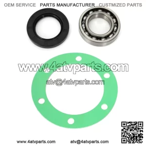 For Kawasaki Mule Inside Rear Axle (by Differential) Bearing Seal Gasket Kit 3PC (For: More than one vehicle)