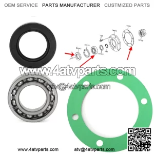 Inside Rear Axle Bearing &Seal &Gasket #11060-1251 FOR Kawasaki Mule #92049-1298 (For: More than one vehicle)