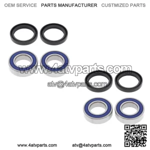 Front Wheel Bearings & Seals For 09-13 Kawasaki Mule 4010 Diesel 4x4