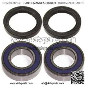 Front Wheel Ball Bearing And Seals Kit for Kawasaki Mule 4010 KAF950 4X4 Diesel