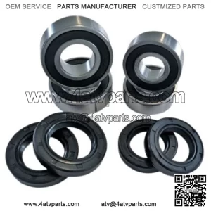 04-14 Honda Sportrax TRX 450R TRX 450ER BOTH Front Wheel Bearing & Seal Kits