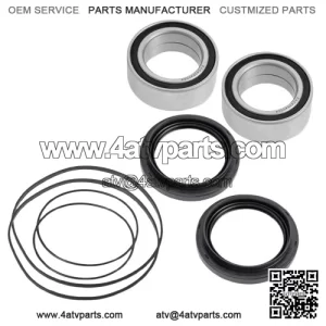 Rear Wheel Axle Bearing Seal O-RING Kit For Yamaha Raptor 700 700R YFM 2006-2023