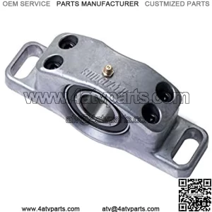 SuperATV Heavy Duty Cast Aluminum Carrier Bearing for Polaris RZR S 1000 / S4 1000 (2016-2020) - Remote Grease Line Included