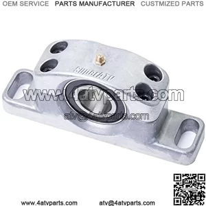 SuperATV Heavy Duty Cast Aluminum Carrier Bearing for Polaris RZR (See Fitment) - Greaseable and Self Aligning!