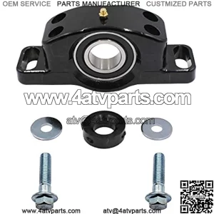 Black Heavy Duty Cast Aluminum Carrier Bearing For 2014 2015 2016 2017 2018 Polaris RZR S 1000 ??Does NOT fit the Polaris RZR XP 4 Turbo??